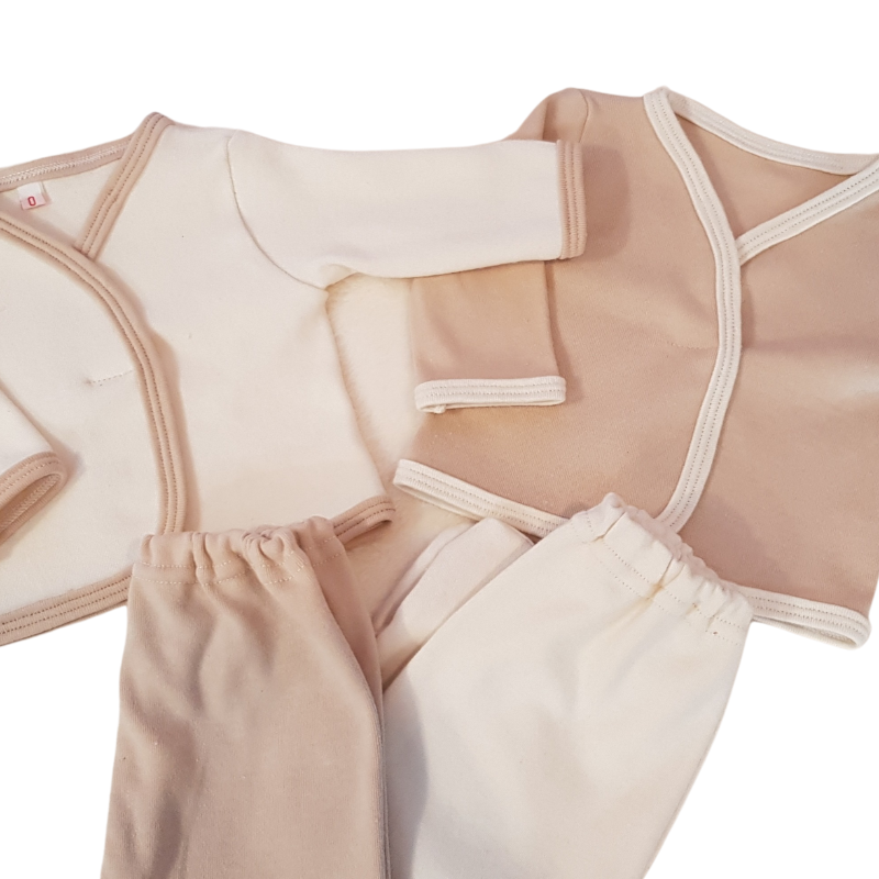 Set Duo Primera Muda,  100% algodón